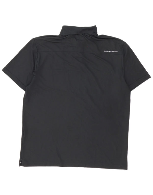 Under Armour Polo Heat Gear para hombre XL Negro