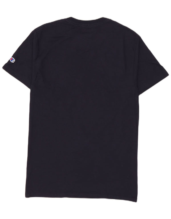 CHAMPION Camiseta gráfica para hombre Top Small Azul marino