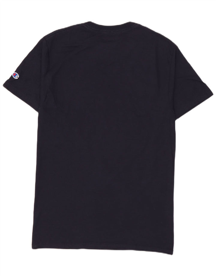 CHAMPION Camiseta gráfica para hombre Top Small Azul marino