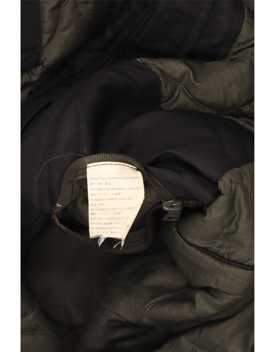Chaqueta acolchada con capucha para hombre Gas UK 40 Large Poliamida negra