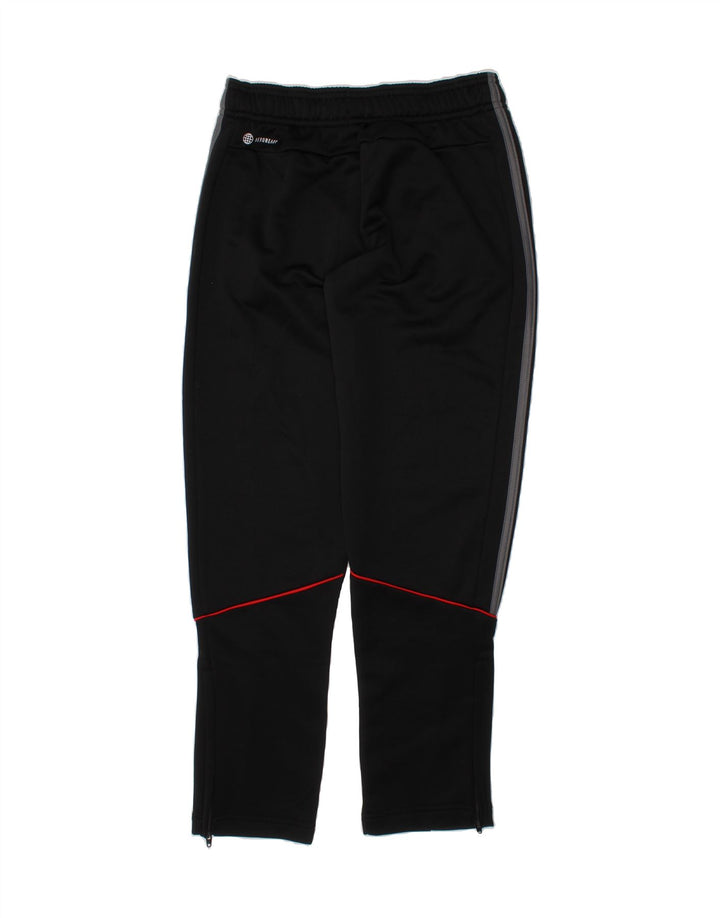 ADIDAS Boys Tracksuit Trousers 11-12 Years Medium  Black Polyester Vintage Adidas and Second-Hand Adidas from Messina Hembry 