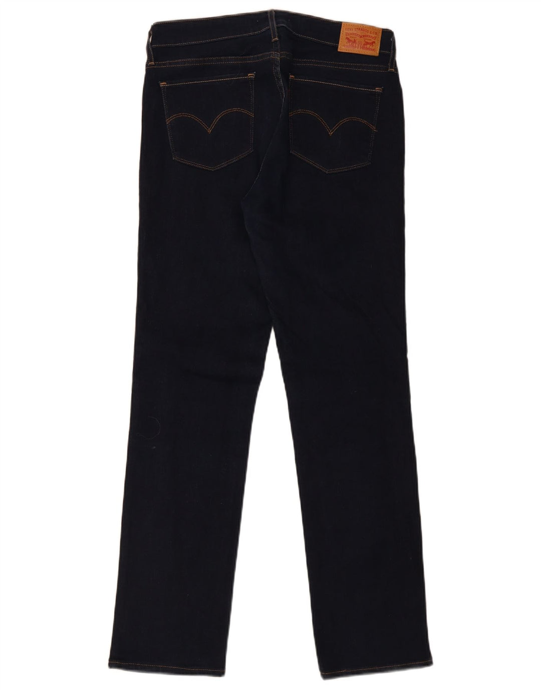 Vaqueros Levi's Mujer 714 Rectos W29 L31 Algodón Azul Marino