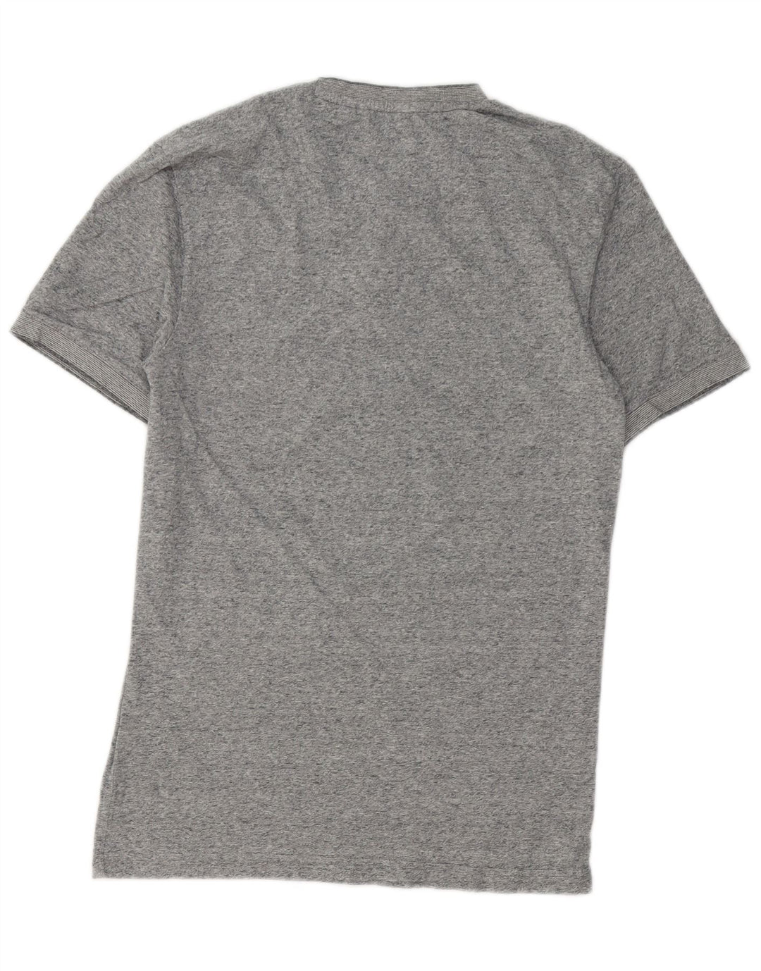 SUPERDRY Camiseta para hombre Top grande de algodón moteado gris