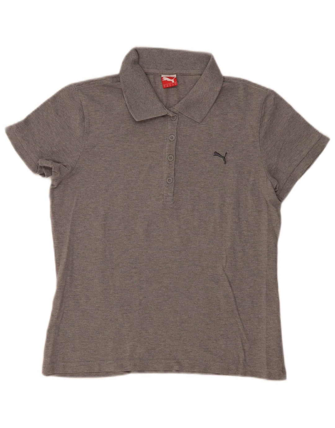 PUMA Polo para mujer UK 40 Algodón gris medio