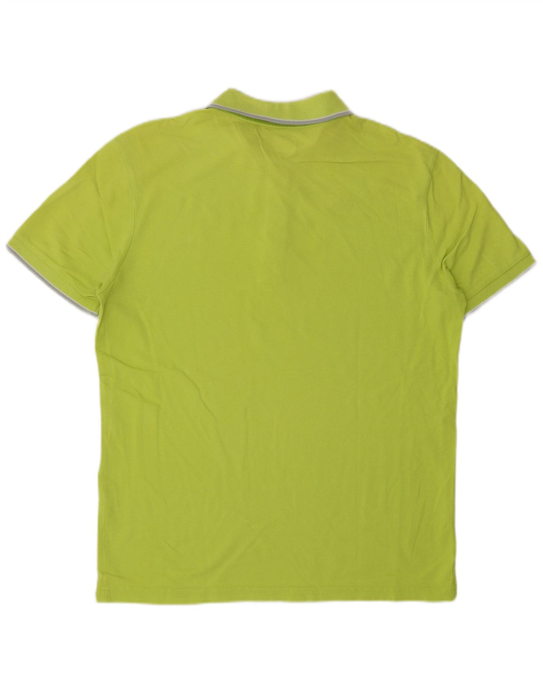 Kappa Polo Hombre Grande Verde Algodón