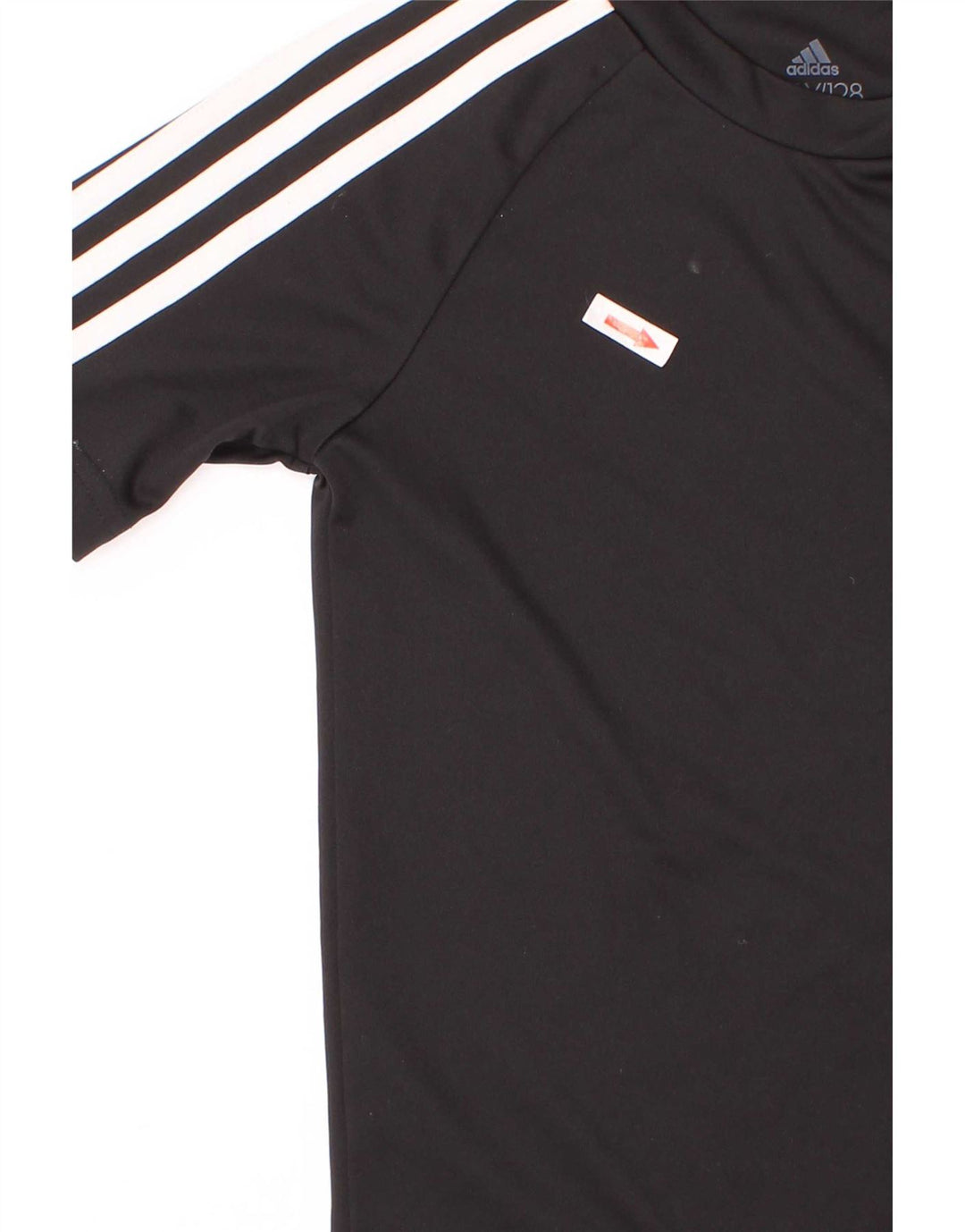 Adidas Boys Aeroready Camiseta Top 7-8 años Negro Poliéster