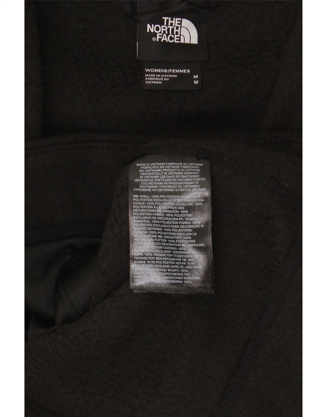 The North Face Chaqueta de chándal para mujer UK 40 Mediana Poliéster negro