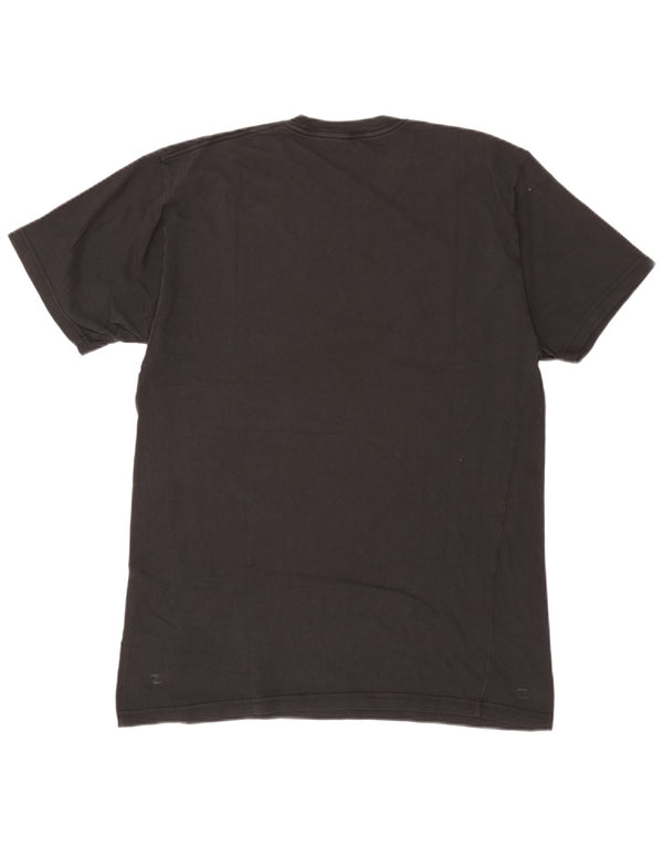 Vans - Camiseta de corte clásico para hombre, talla grande, algodón negro
