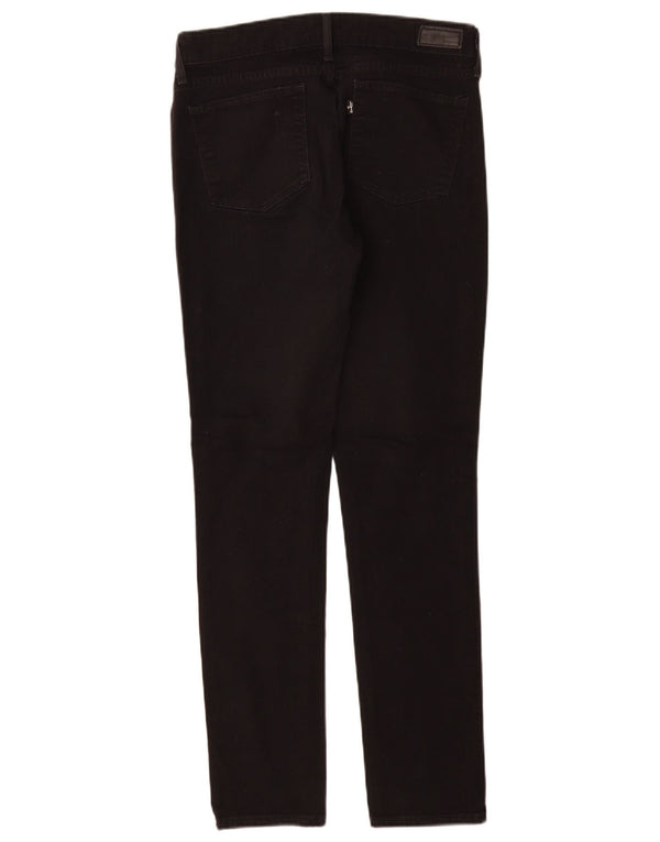 Levi's Jeans ajustados Demi Curve de talle moderno para mujer W29 L30 Algodón negro