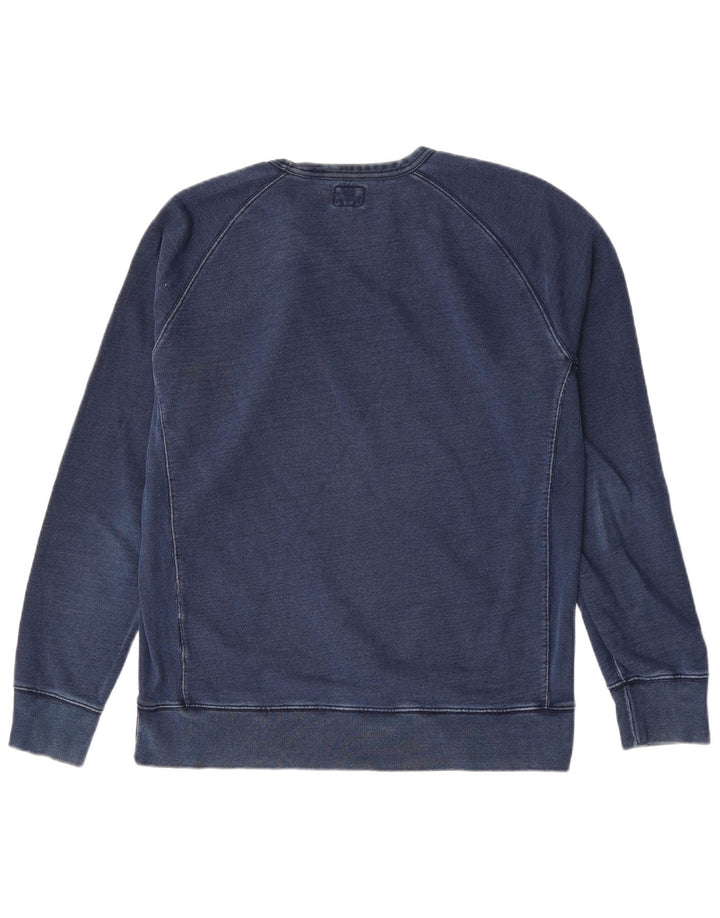 Levi's Hombre Sudadera Jumper Grande Azul Marino Algodón