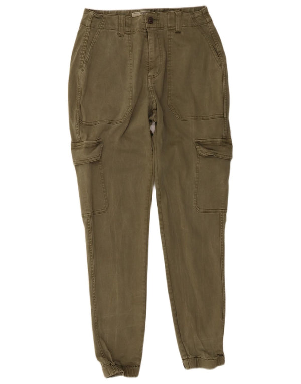 Pantalones cargo tipo jogging para mujer de Fat Face UK 10 Small W28 L27 Algodón verde