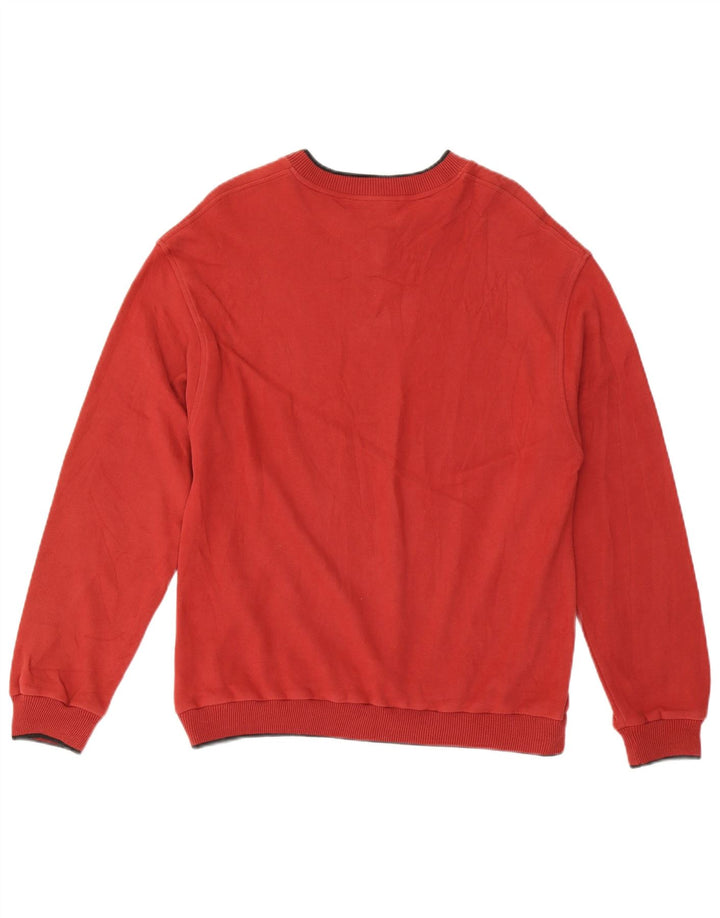 AUSTRALIAN L'ALPINA Sudadera para hombre Jumper IT 52 Grande Algodón rojo