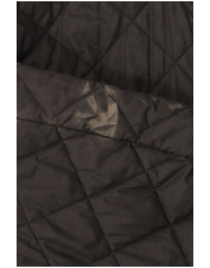 Barbour Chaqueta acolchada para hombre Reino Unido 40 Grande Negro