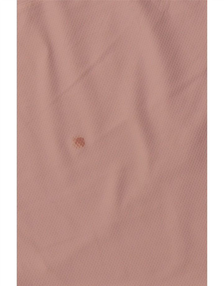 LULULEMON Top corto holgado de manga larga para mujer UK 44 Rosa mediano