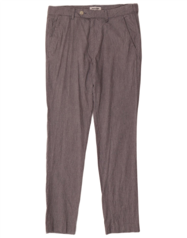 Jack & Jones Mens Slim Chino Pantalones W32 L32 Gris
