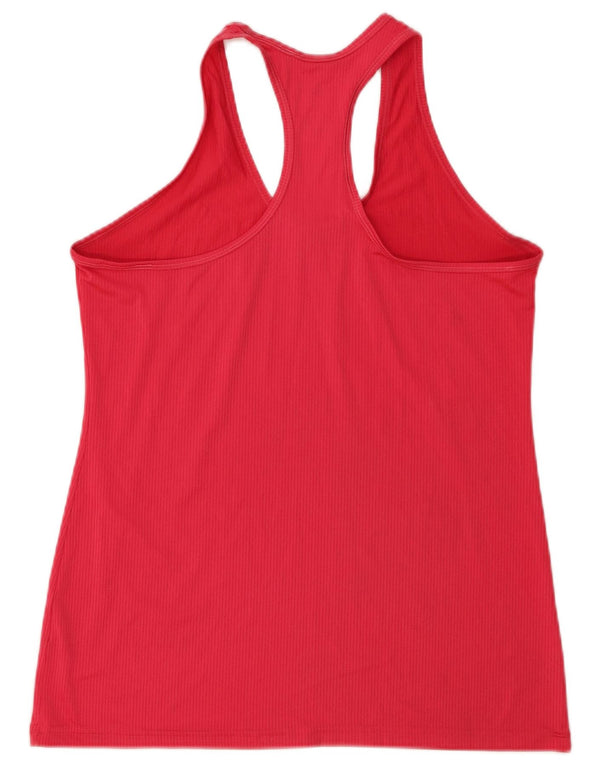 Adidas Mujer Climalite Chaleco Top UK 16/18 Grande Rosa