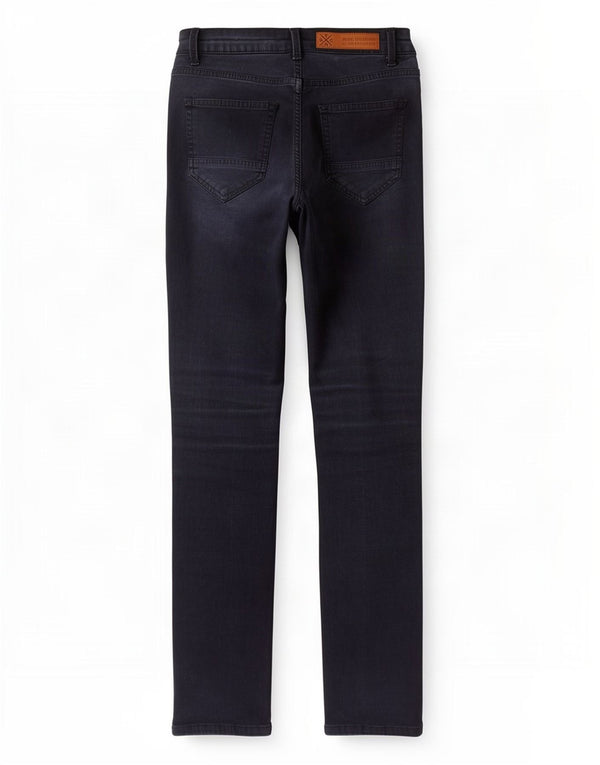 Zara Hombre Pantalones Casuales Pitillo Medianos W30 L30 Azul Marino
