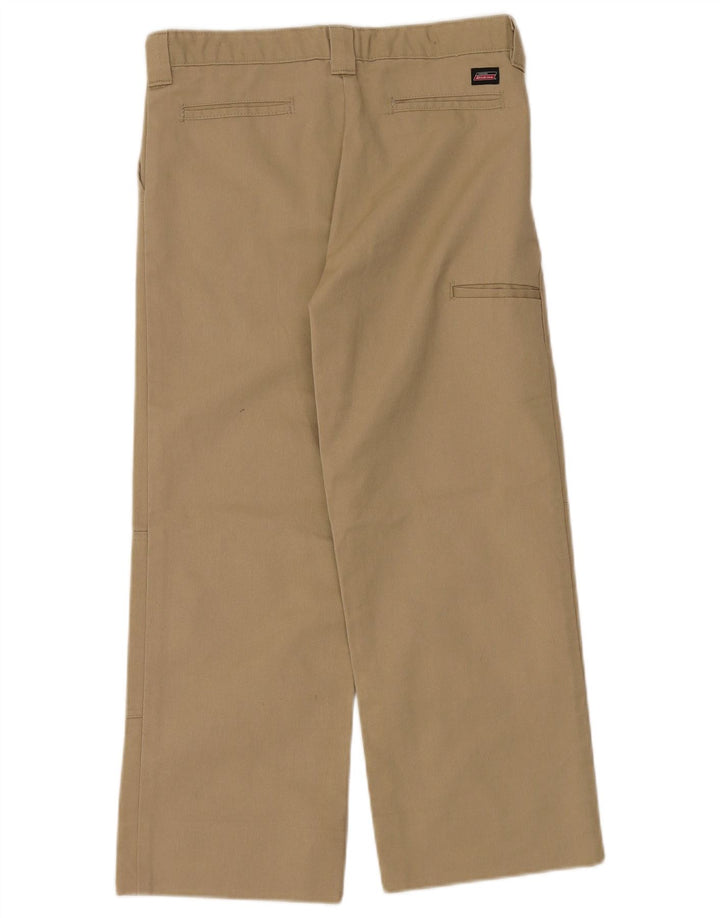 Dickies Pantalón cargo recto para niño 13-14 años W30 L25 Poliéster beige