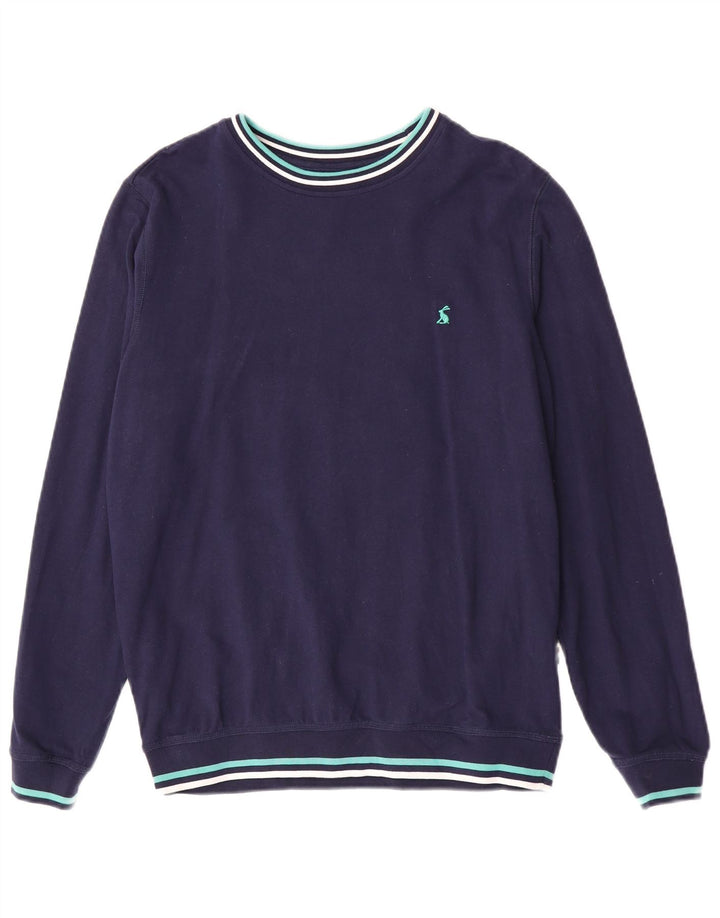 Sudadera Joules Hombre Jumper Medium Azul Marino Rayas Algodón