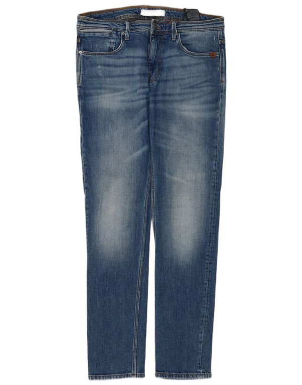 Zara Mens Slim Jeans EU 42 Grande W32 L32 Azul