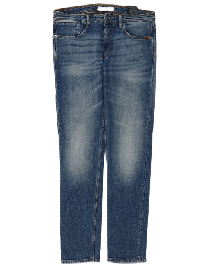 Zara Mens Slim Jeans EU 42 Grande W32 L32 Azul