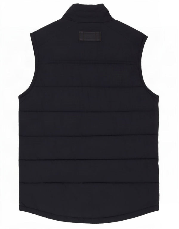 Chaleco acolchado para hombre Fat Face UK 36 Small Azul marino Algodón