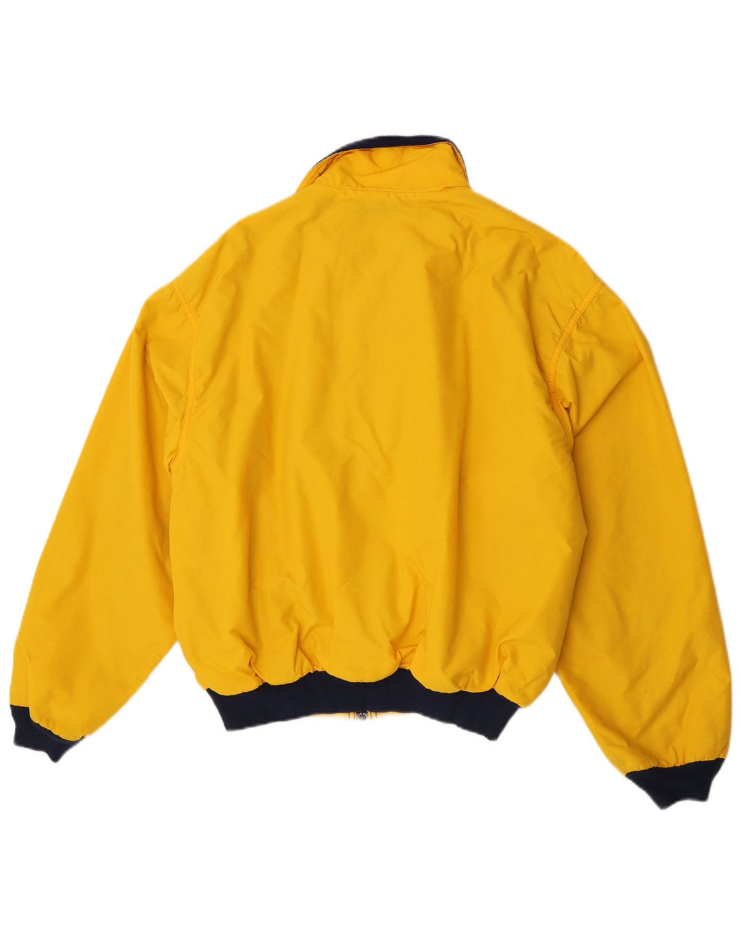 L.L.Bean Chaqueta Bomber para Hombre UK 42 XL Bloque de Color Amarillo