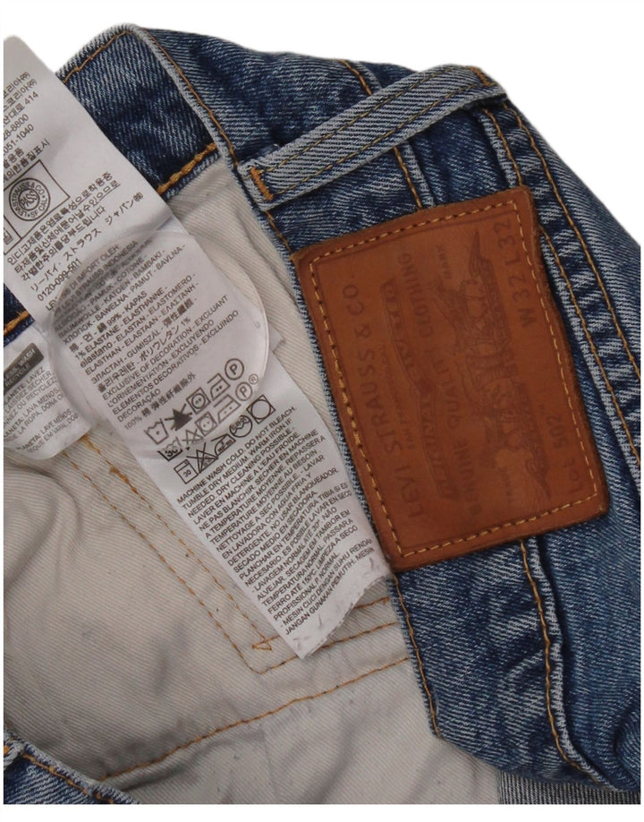 Levi's Hombre 502 Vaqueros Rectos W32 L32 Algodón Azul