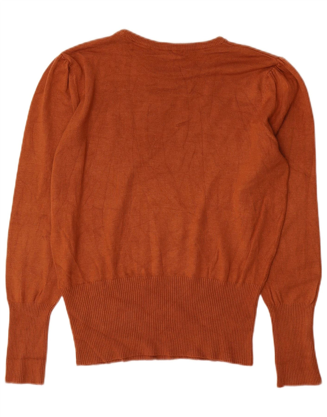 Marks & Spencer Jersey con cuello barco para mujer, talla 40, color marrón medio