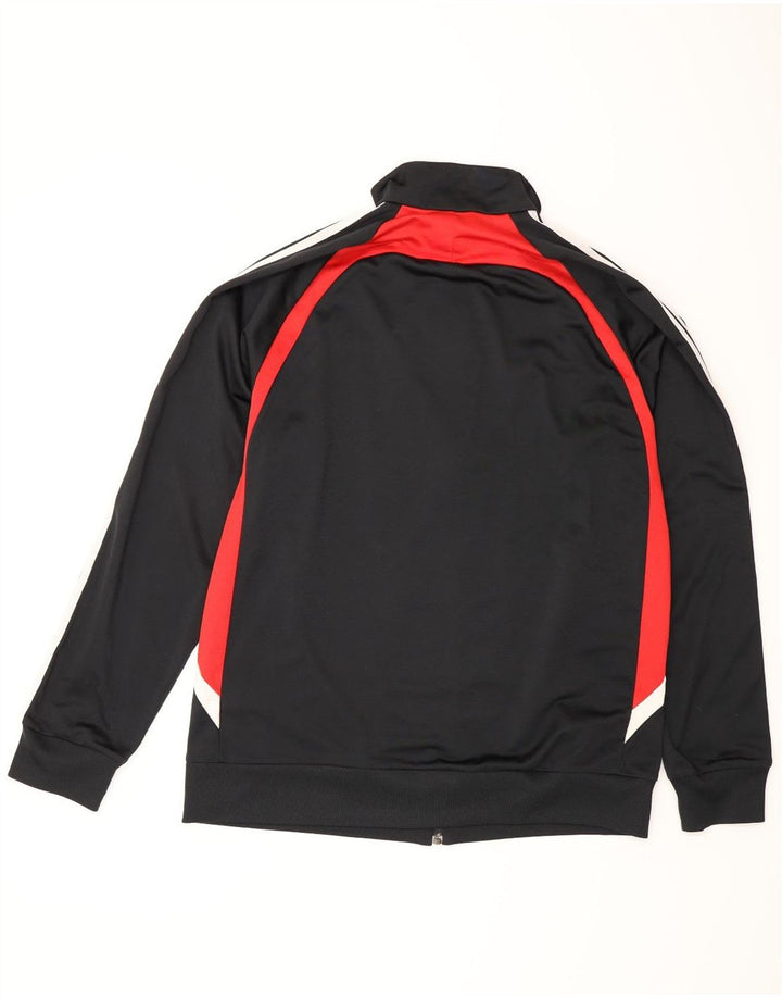 Adidas - Chaqueta de chándal para hombre, talla 44/46, poliéster color negro grande