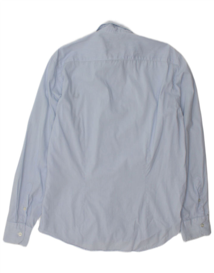 Fred Perry Camisa Slim Fit Para Hombre De Algodón Con Rayas Azules Grandes