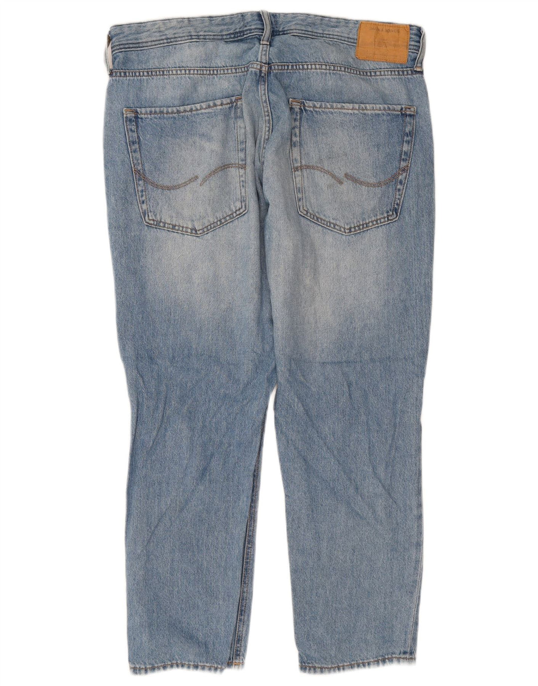 Jack & Jones Vaqueros ajustados desgastados para hombre W36 L28 Algodón azul