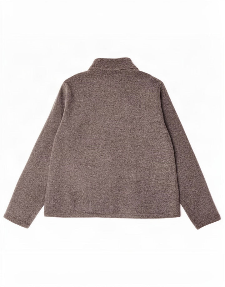 Marks & Spencer Chaqueta polar para mujer UK 44 Gris medio