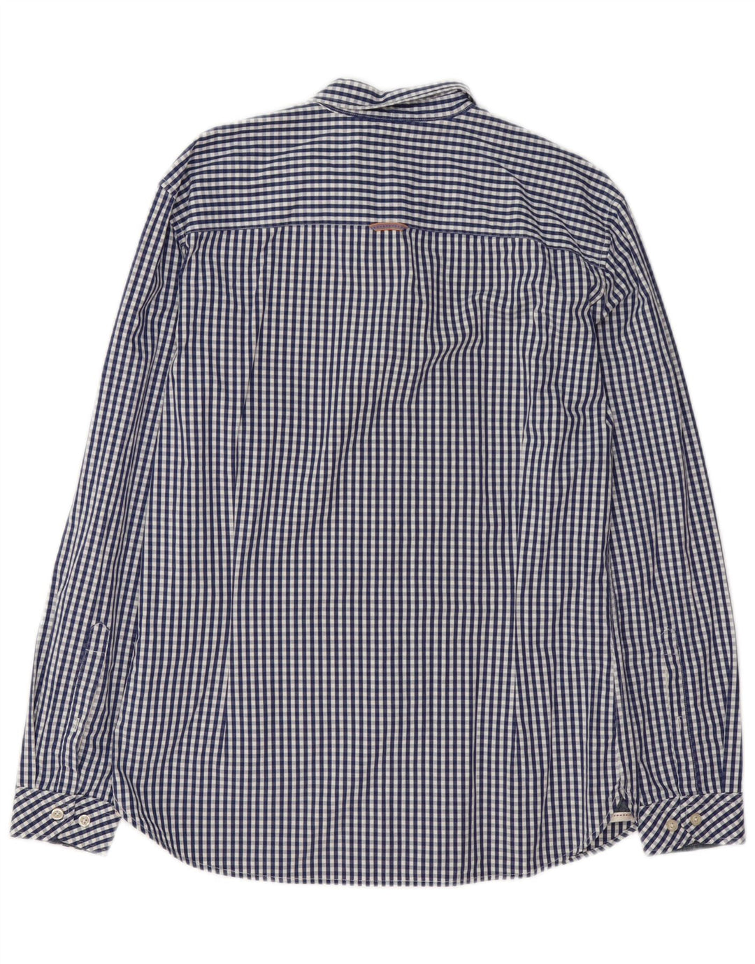 Camisa de corte slim para hombre Joules de algodón a cuadros en azul marino mediano