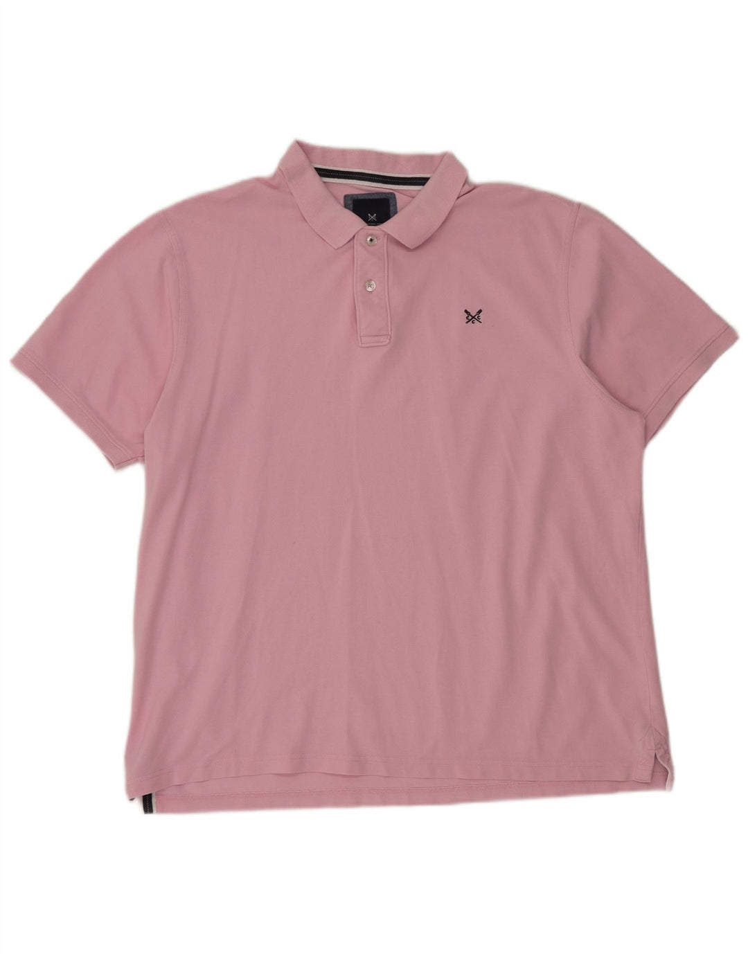 CREW CLOTHING Polo para hombre 2XL Algodón rosa