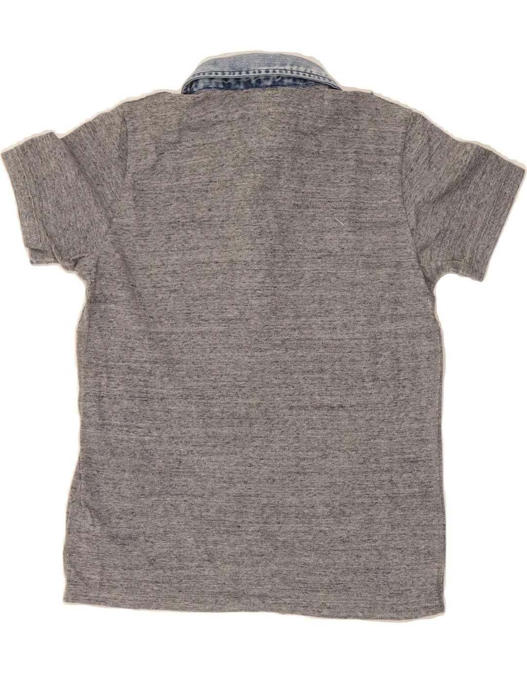 DIESEL Mens Polo Shirt XS Grey Flecked Vintage Diesel and Second-Hand Diesel from Messina Hembry 