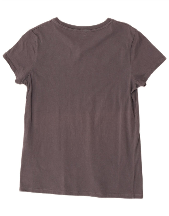 Levi's Camiseta gráfica para mujer Top UK 12 Algodón gris medio