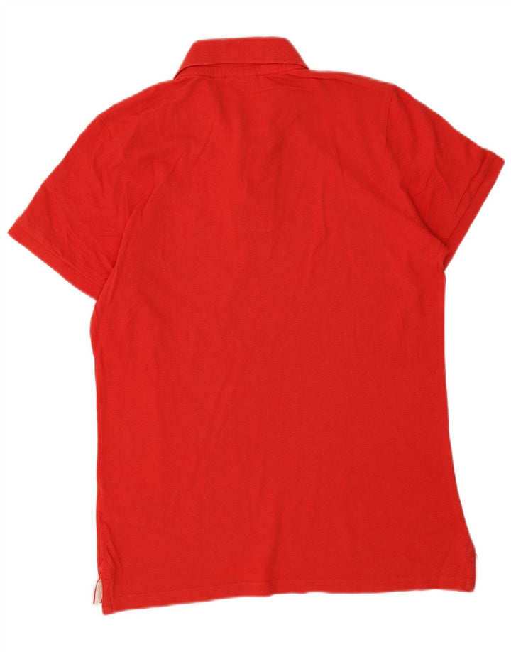 Polo Diadora Hombre Algodón Rojo Medio