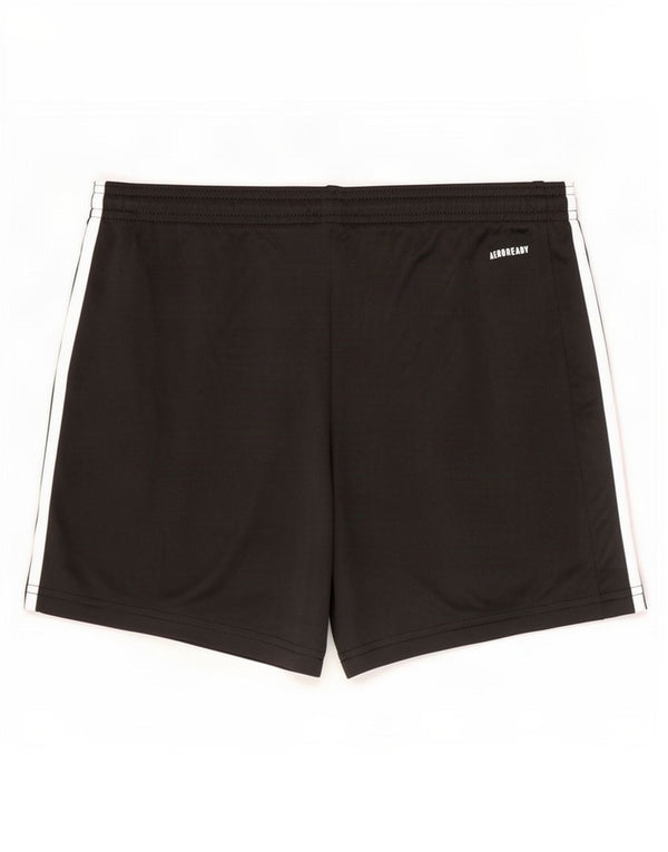Adidas Mujer Aeroready Sport Shorts UK 12/14 Mediano Negro Poliéster