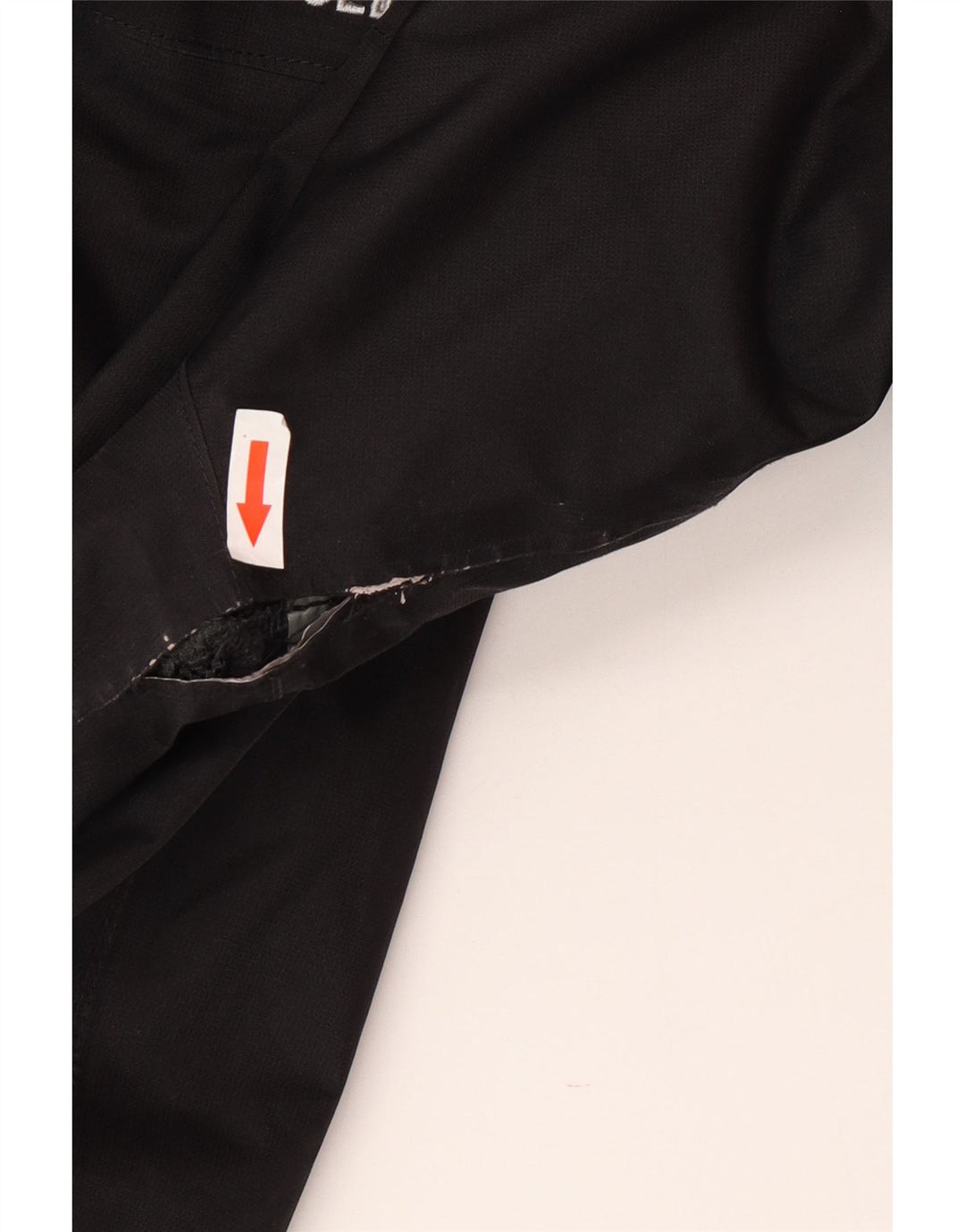 The North Face Chaqueta cortavientos con capucha para hombre UK 38 Mediano Negro Poliéster