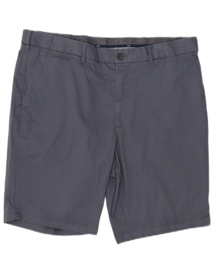 Marks & Spencer Pantalones cortos chinos para hombre W38 XL Algodón azul