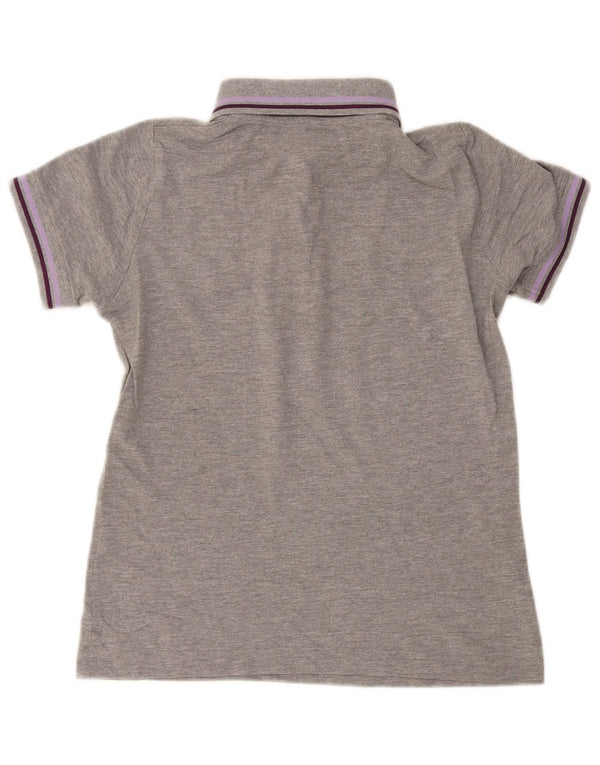 KAPPA Polo para mujer UK 10 Small Gris