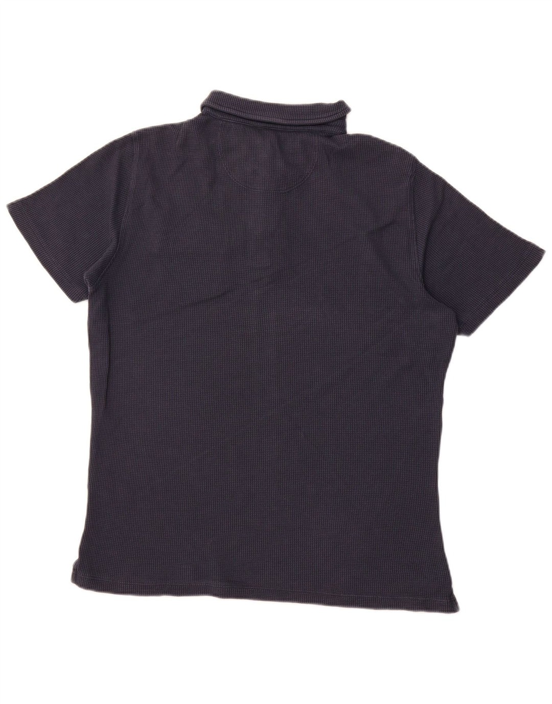 WHITE STUFF Polo para hombre de algodón azul marino mediano