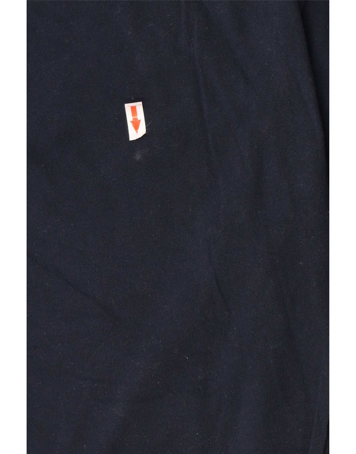 Fred Perry - Camiseta para hombre, talla grande, color azul marino, algodón