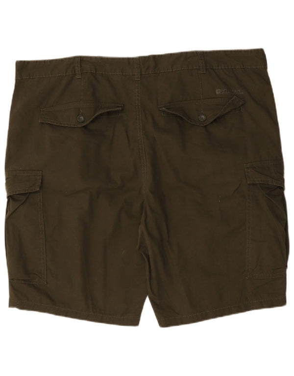 Pantalones cortos tipo cargo para hombre Mountain Warehouse W44 2XL Algodón caqui