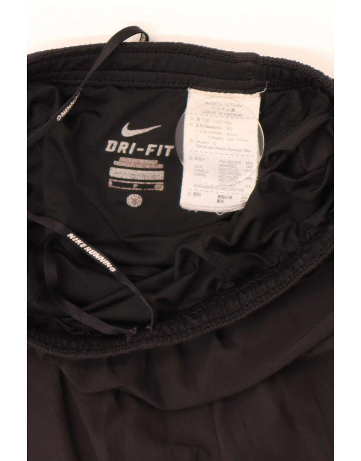 Nike - Pantalones cortos deportivos para hombre (talla pequeña), color negro y poliéster