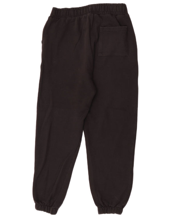 Zara Hombre Pantalones De Chándal Joggers Medium Negro Algodón