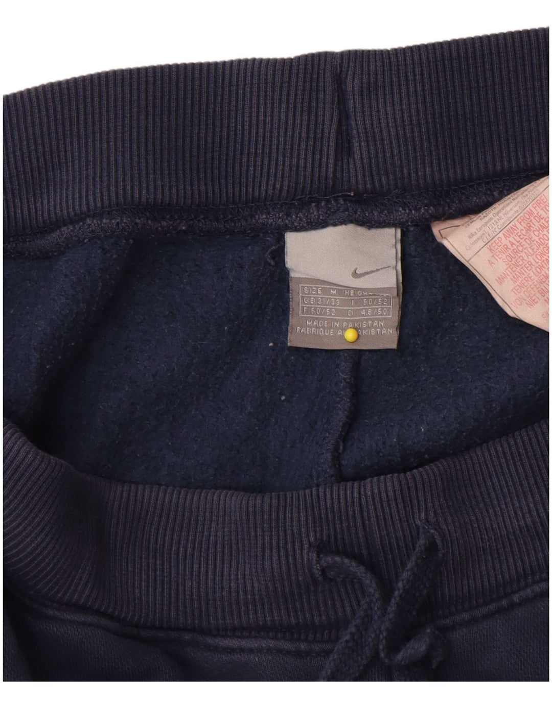 Pantalón De Chándal Nike Hombre Joggers Medium Azul Marino Algodón