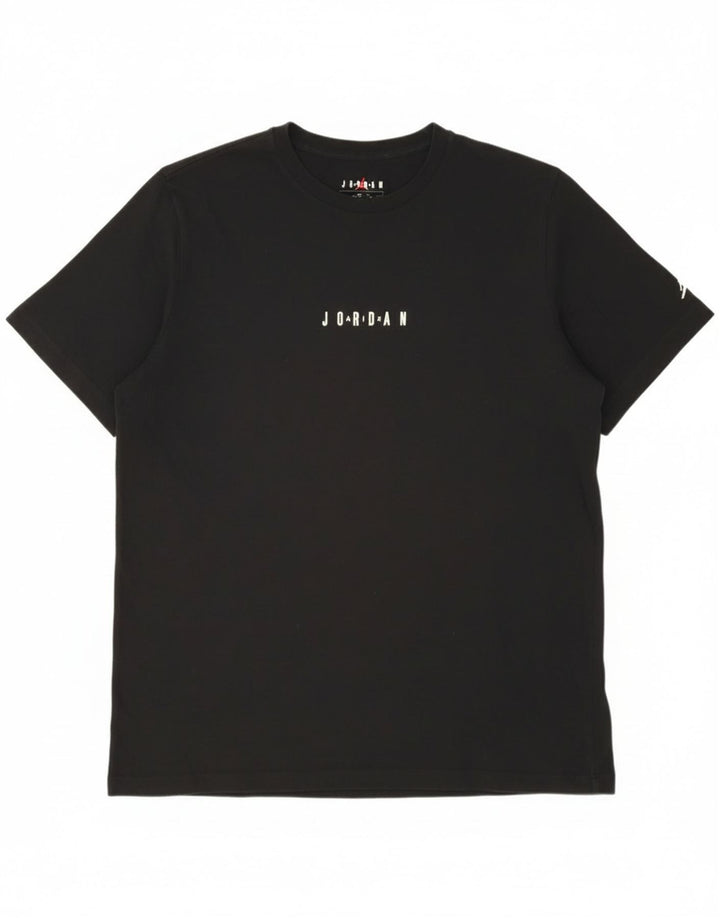Jordan - Camiseta gráfica para hombre, talla XL, color negro