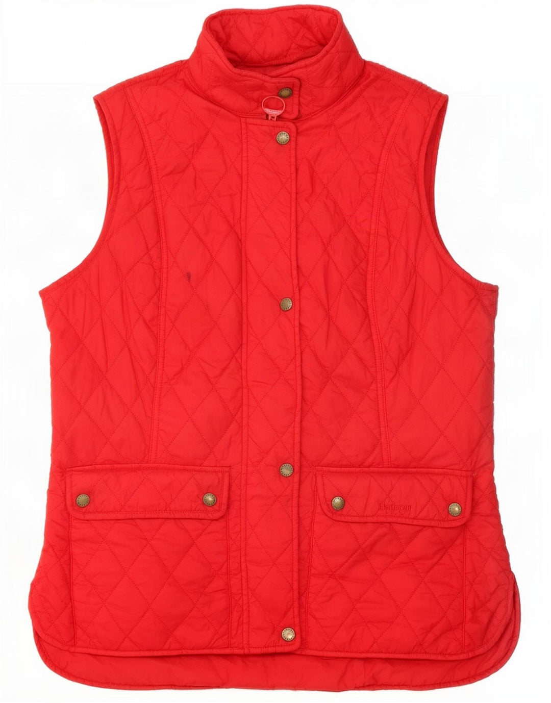 Chaleco acolchado Barbour para mujer Reino Unido 44 Grande Poliamida roja